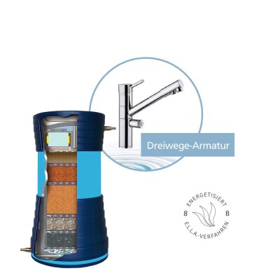 Wasserfilter PROAqua 4200 Dreiwege-Armatur