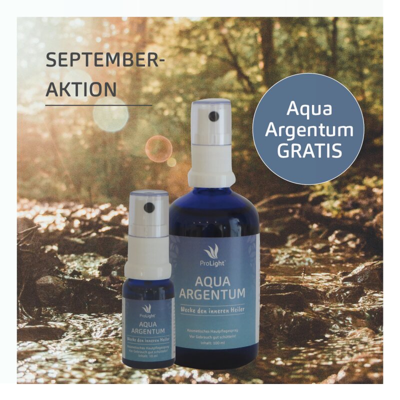 Monatsaktion September 2024: Aqua Argentum 100 ml + 10ml Gratis!