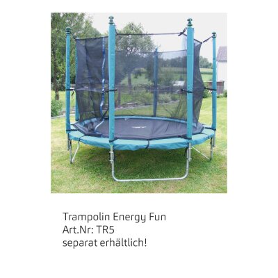 Gartentrampolin Energy Fun Sicherheitsnetz